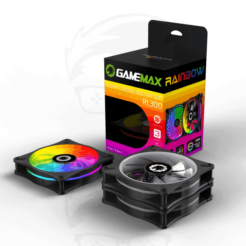 GAMEMAX RL300 Cooling 3 Fan GAMEMAX RL300 Cooling 3 Fan